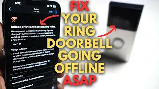 Ring Doorbell Offline: How to Fix