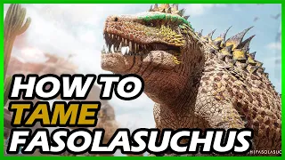 Ark How To Tame Fasolasuchus | Scorched Earth Fasolasuchus Taming Guide