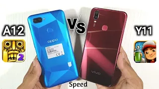 Oppo A12 VS Vivo Y11 Speed Test || Finger Sensor Speed Test ||