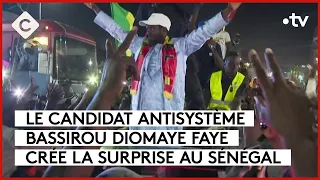 Sénégal : le candidat antisystème crée la surprise - L’Édito - C à vous - 25/03/2024