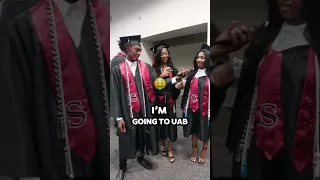 She definitely ain expect dat😂😂 #funny #publicinterview #graduation