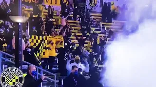 Winning moment of Columbus Crew F.C beating Seattle Sounders 3-0 in the MLS cup final 2020!