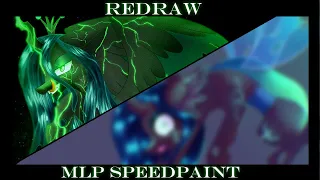 [REDRAW] Queen Chrysalis | MLP Speedpaint