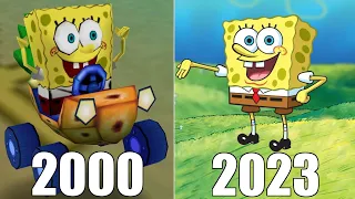 Evolution of SpongeBob Squarepants Games [2000-2023]