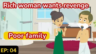 Poor family Episode 04 | English Story | English Conversation | Learn English with Kevin