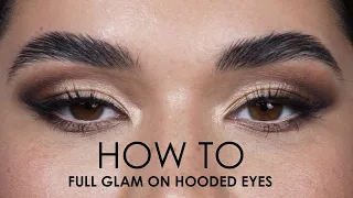 ND MINI MASTER CLASS | How To Full Glam on Hooded Eyes
