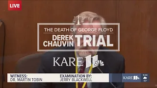 WATCH LIVE - Derek Chauvin Trial: Pulmonologist says George Floyd died from a 'low level of oxygen'