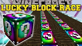 Minecraft: WILD SPIRAL LUCKY BLOCK RACE - Lucky Block Mod - Modded Mini-Game