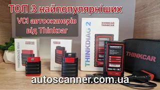 ТОП 3 найпопулярніших VCI сканерів від Thinkcar - Thinkdiag Mini, Thinkdiag, Thinkdiag 2.