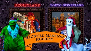 Disneyland Haunted Mansion Holiday vs. Tokyo Disneyland Haunted Mansion Holiday