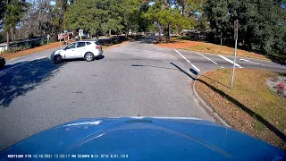 Driver Can't Read Road Markings or Stop Signs