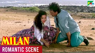 राजा & प्रिया - Romantic Scene | Milan |Jackie Shroff, Manisha Koirala, Paresh Rawal, Gulshan Grover