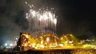 Tomorrowland 2014 - Fireworks, David Guetta-Titanium (W2)
