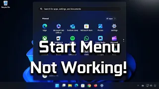 Start Menu Not Responding After Latest Update on Windows 11/10 [SOLVED]