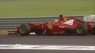 F1 2012 India Race Highlights