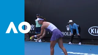 Qiang Wang vs. Fiona Ferro - Match Highlights (R2) | Australian Open 2020