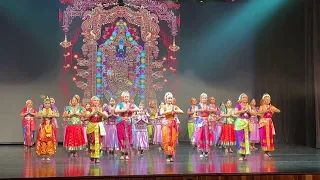 Kuchipudi Mangalam song end of the krishnamrutham event #TFA #kuchipudi #kuchipudidancer