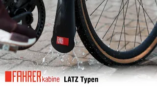 LATZ ist dein Schmutzfänger für dein Fahrradschutzblech | Spritzschutz | FAHRER Berlin