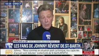 Ce fan de Johnny Hallyday depuis 1972 va tout faire pour se rendre à Saint-Barth