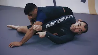 Marcelo Garcia: Elbow Push & Sit Up Escape vs Side Control