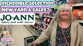 THE BEST YARN TOUR  at JOANNS  - WOW So Much Yarn!!