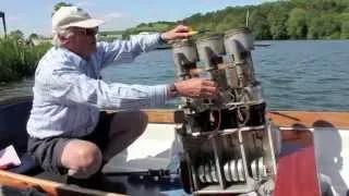 Andrew Hall's Stirling Engine Boat