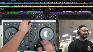 Jamming with some DnB on the DDJ-FLX4 with rekordbox