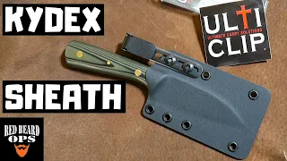 How To Make A Kydex Sheath - Boat Knife - UltiClip