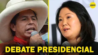 🇵🇪🤝 Perú: Así fue el PRIMER DEBATE presidencial entre Pedro Castillo y Keiko Fujimori (COMPLETO)