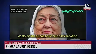 Chau a la luna de miel. El editorial de Jonatan Viale.