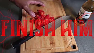 shun knife test