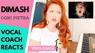 VOCAL COACH REACTS - Dimash Kudaibergen "Ogni Pietra"