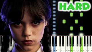 Bloody Mary - Wednesday Addams (Lady Gaga) | HARD PIANO TUTORIAL + SHEET MUSIC by Betacustic