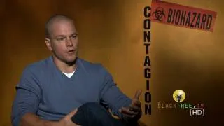Matt Damon Interview for 'Contagion'