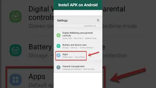 Install APK files on Android Phone #shorts
