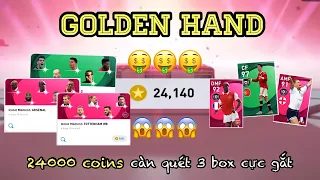 [GOLDEN HAND]#3: TRÊN TAY 24.000 COINS CÀN QUÉT 3 BOX CỰC GẮT, KONAMI KHÓC THÉT || pEs-football