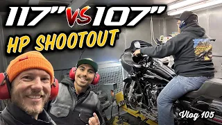 Harley Bagger Horsepower Shootout (Battle of the Baggers EP.1) - Vlog 105