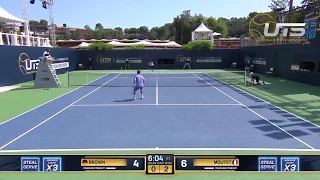 Amazing point: Corentin Moutet and Dustin Brown play an unreal point at UTS