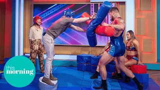 The Gladiators Join Ahead of the Finale & Take on Ben and Cat! | This Morning