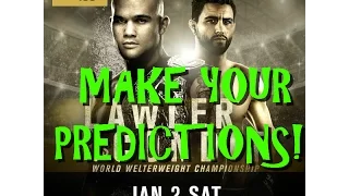 UFC 195 PREDICTIONS: GET YOUR PICKS IN! (Event 2)