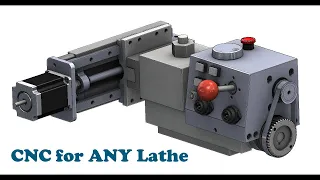 CNC Attachment for Manual Lathe