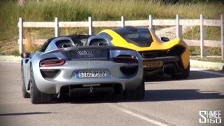 LaFerrari vs McLaren P1 vs Porsche 918 - Group Review Round-up