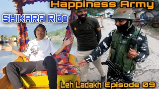 DAL LAKE SRINAGAR - SHIKARA boat RIDE |Leh Ladakh | Episode 09 #lehladakh #dallake  #biker