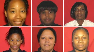 6 female correction officers charged with illegal strip searches