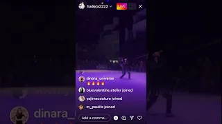 Dimash performance "Your love" fashion factor Dubai