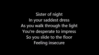 Depeche Mode - Sister Of Night (karaoke - instrumental+lyrics)