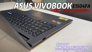 ASUS Vivo Book Go 15 E1504FA (AMD Ryzen™ 5 7520U /16GB/SSD 512GB PCIE / 15.6 Inch FHD TN), #E1504FA