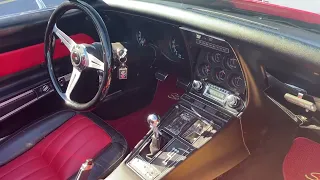 1969 Corvette Stingray interior