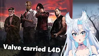 【VTuber】REACTS: "Back 4 Blood proves Valve carried Left 4 Dead" by Crowbcat