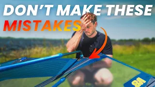 ❌ 3 TRIMMING MISTAKES almost EVERY WINDSURFER MAKES